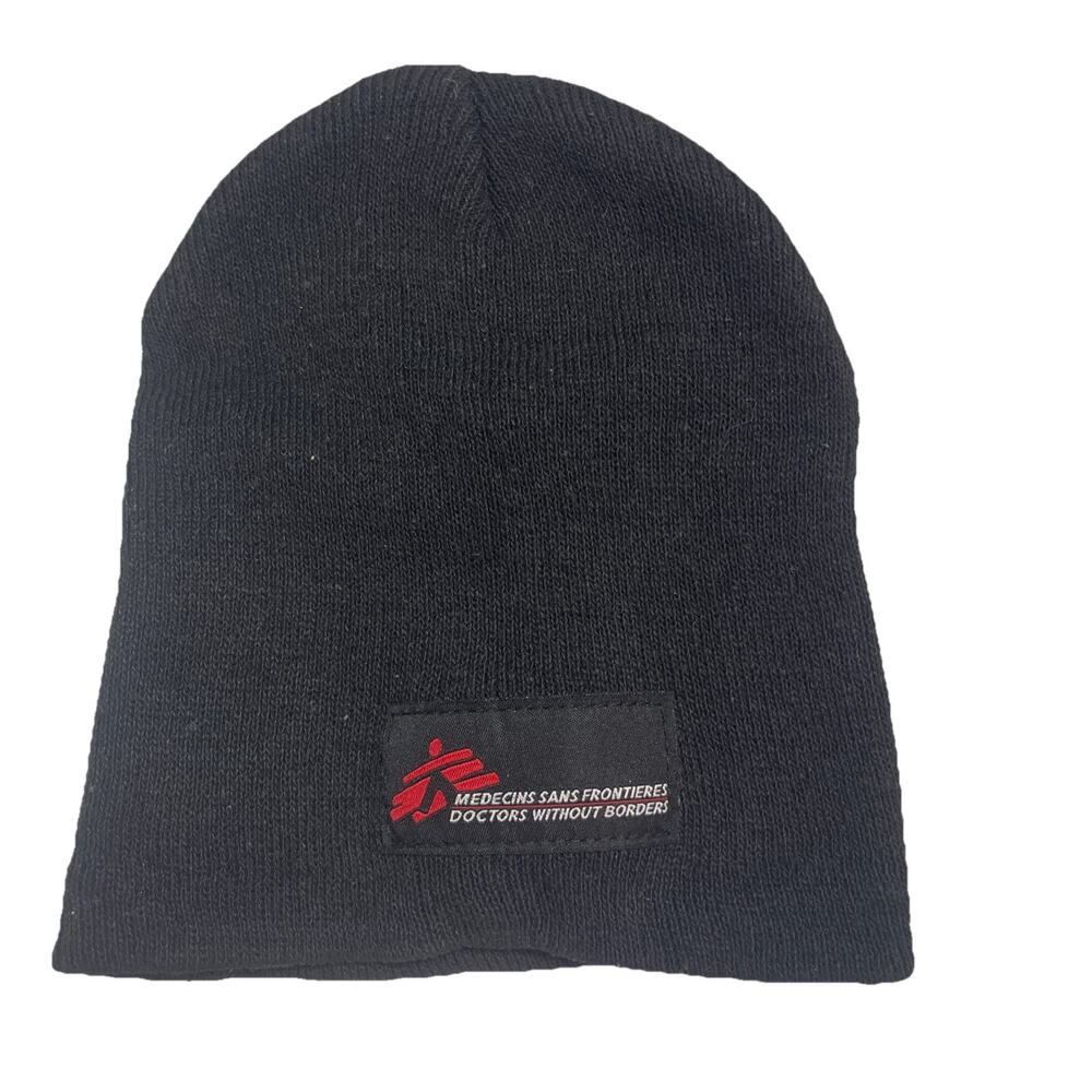 Medecins Sans Frontieres Hat Cap Adult Mens Beanie Winter Outdoor